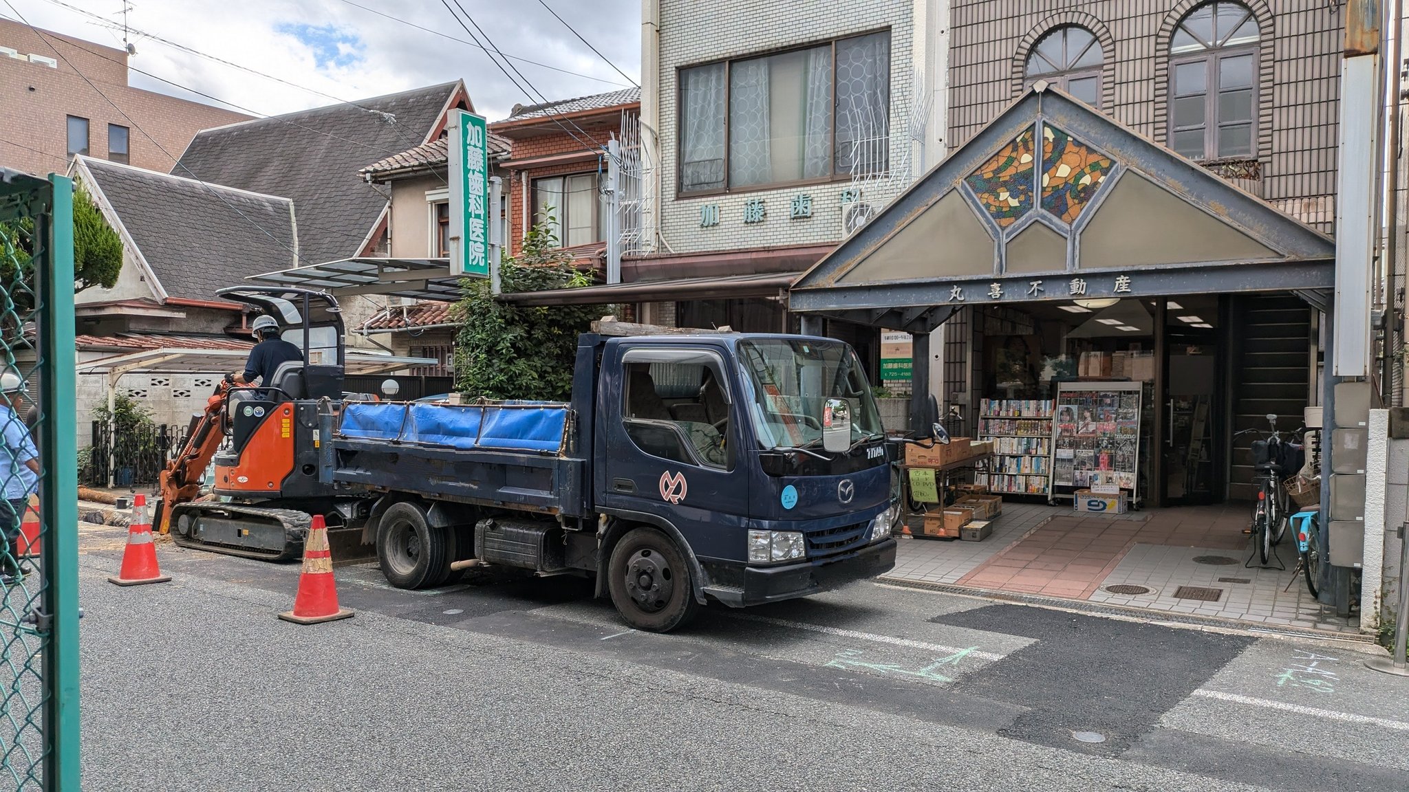 店頭水道工事